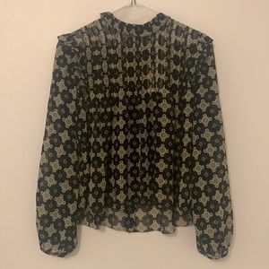 Aritzia Wilfred TIGE blouse